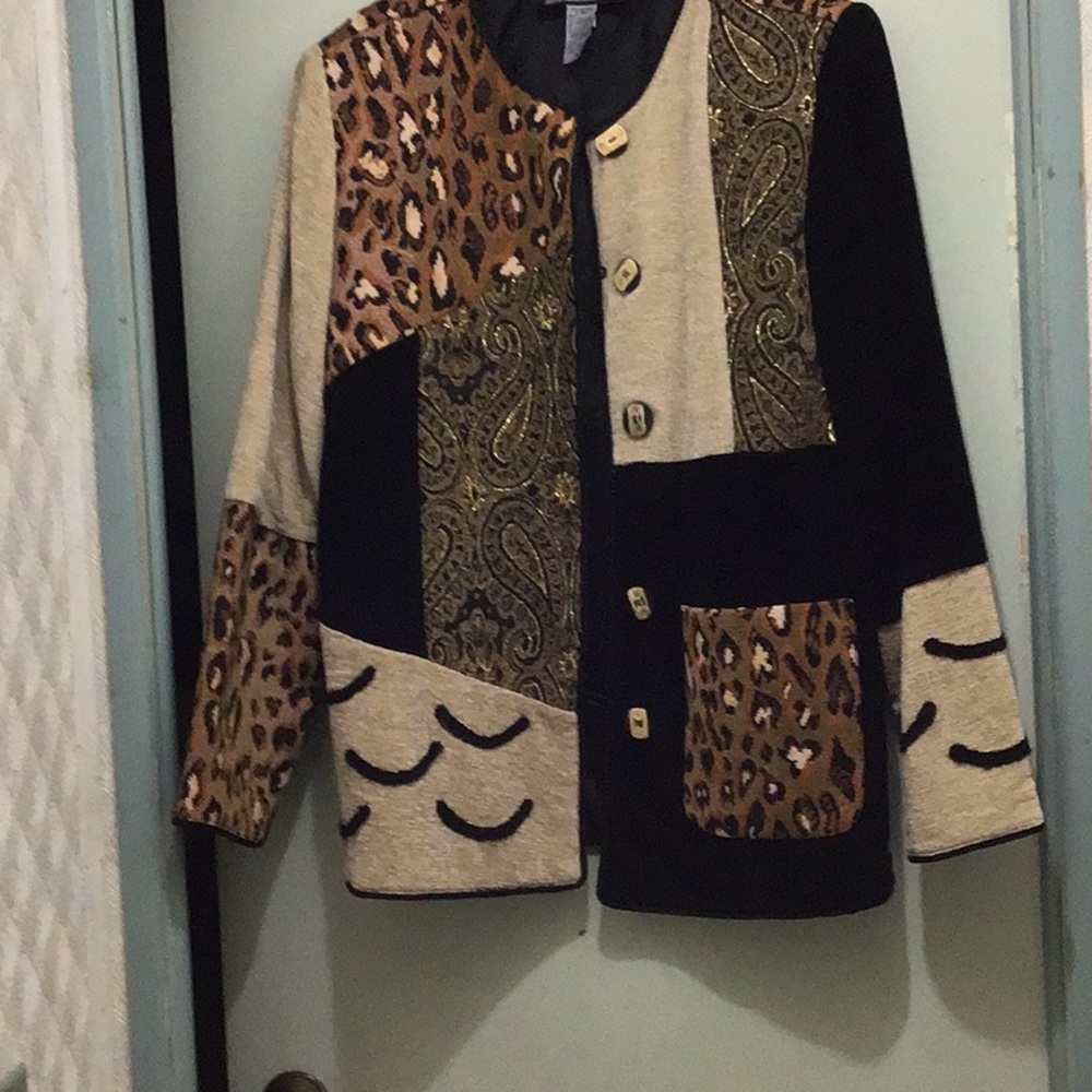 Multi Color Embroidery Jacket